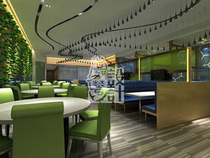 美國(guó)2011綠島餐廳裝飾工程